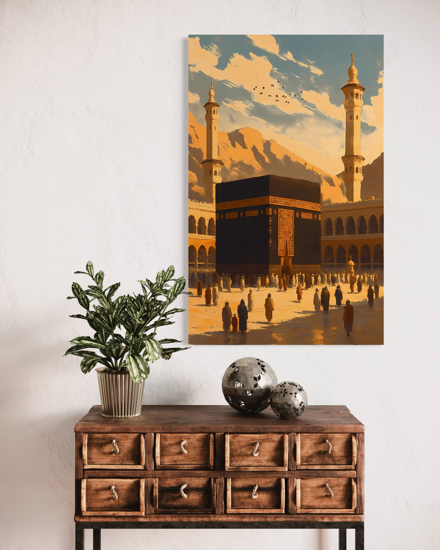 Kaaba Canvas – Masjid al-Haram, Makkah