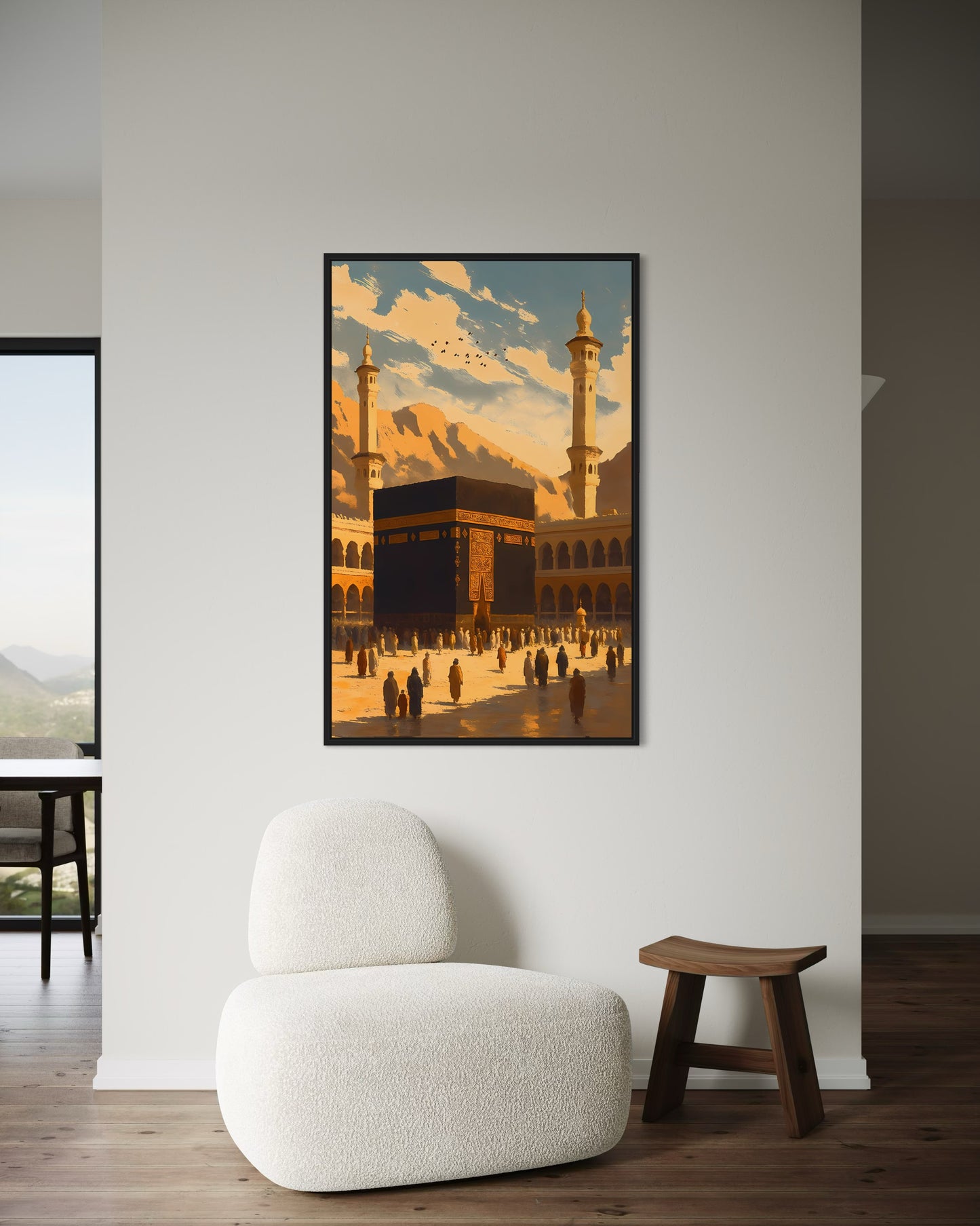 Kaaba Canvas – Masjid al-Haram, Makkah