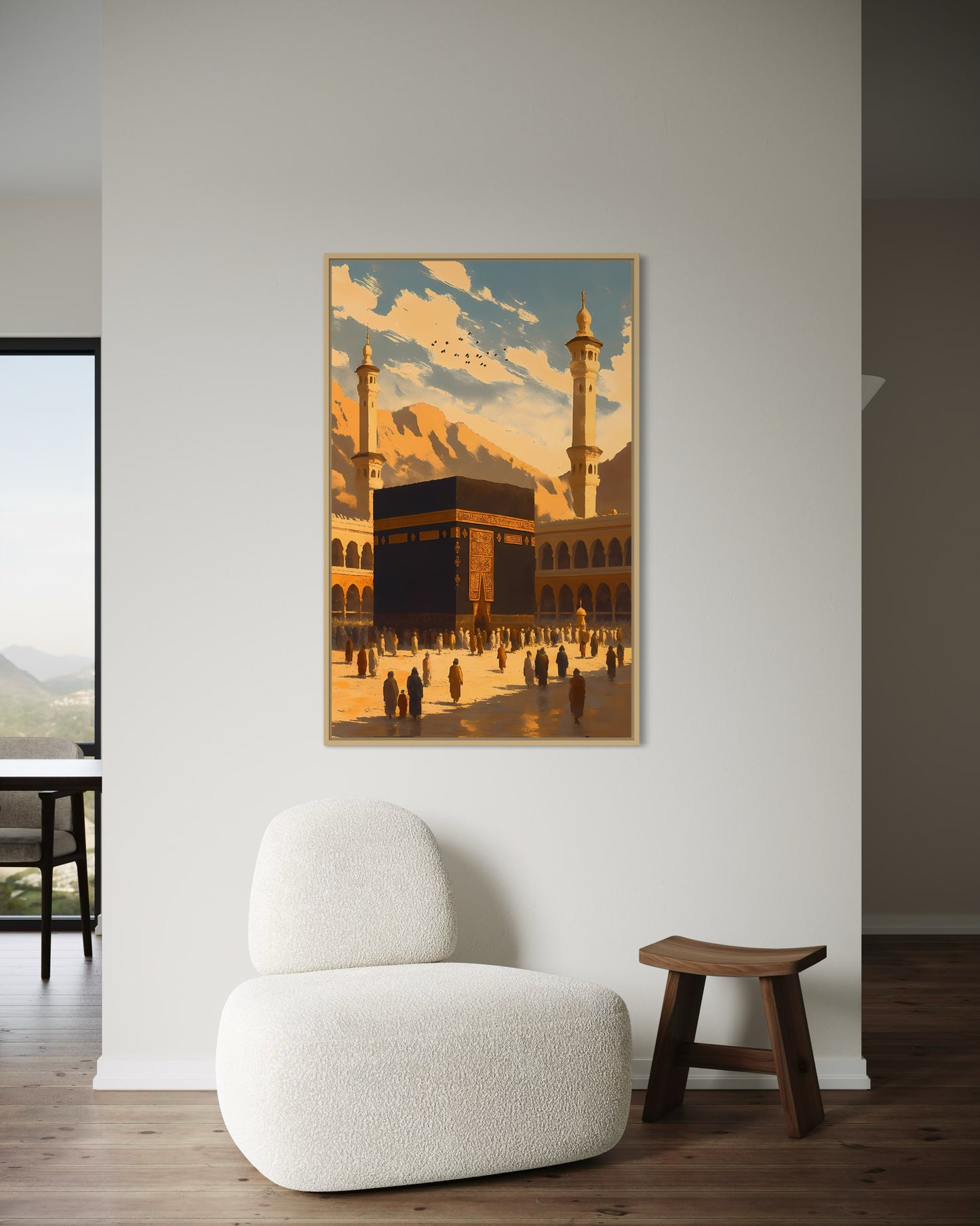Kaaba Canvas – Masjid al-Haram, Makkah