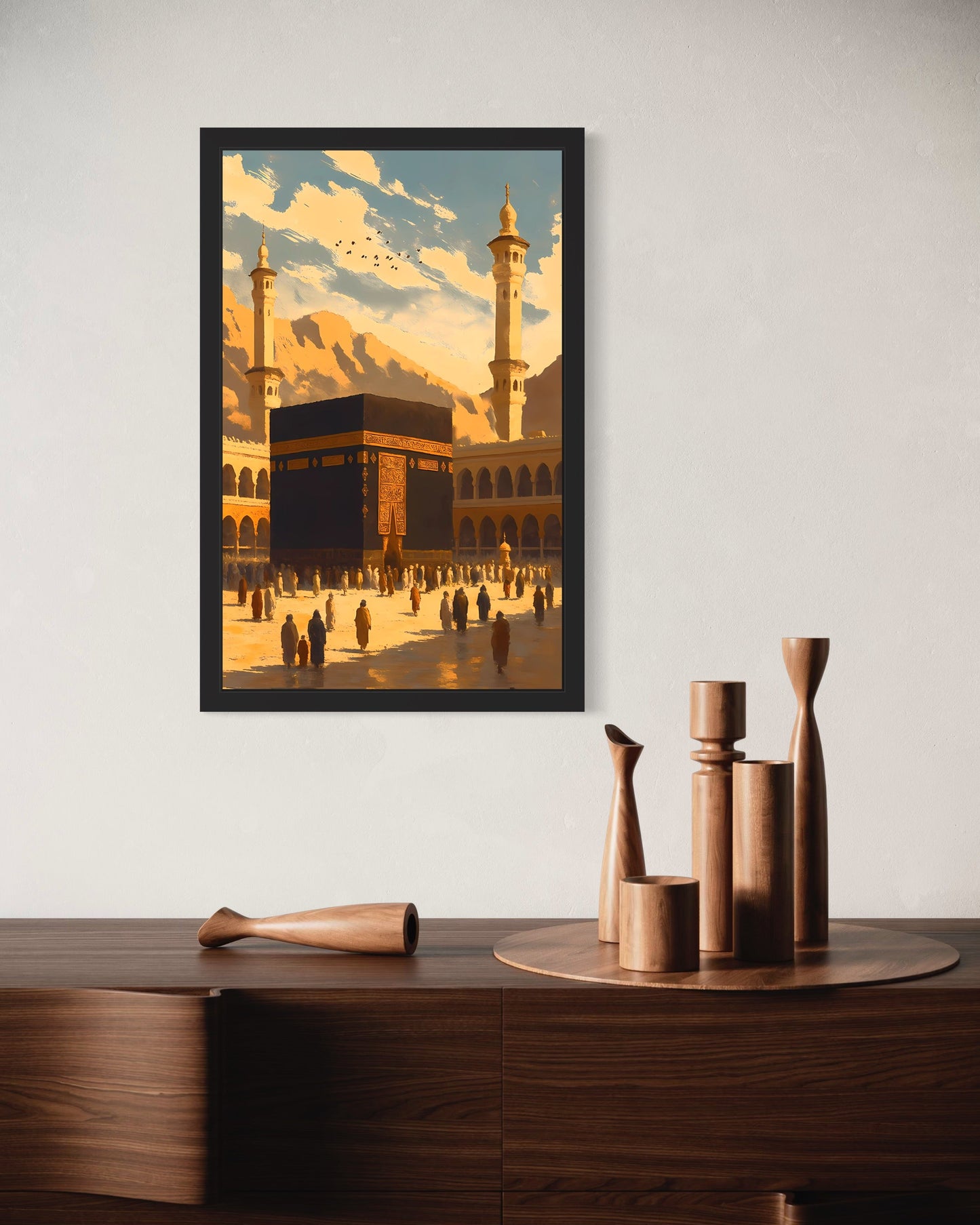 Kaaba Canvas – Masjid al-Haram, Makkah