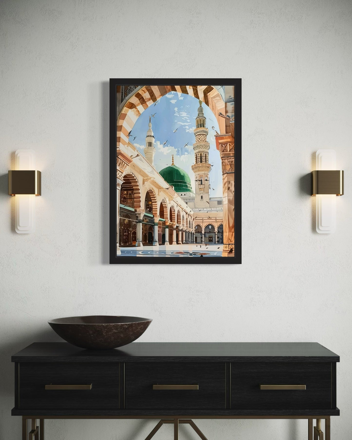 Masjid an-Nabawi Canvas - Prophet’s Mosque