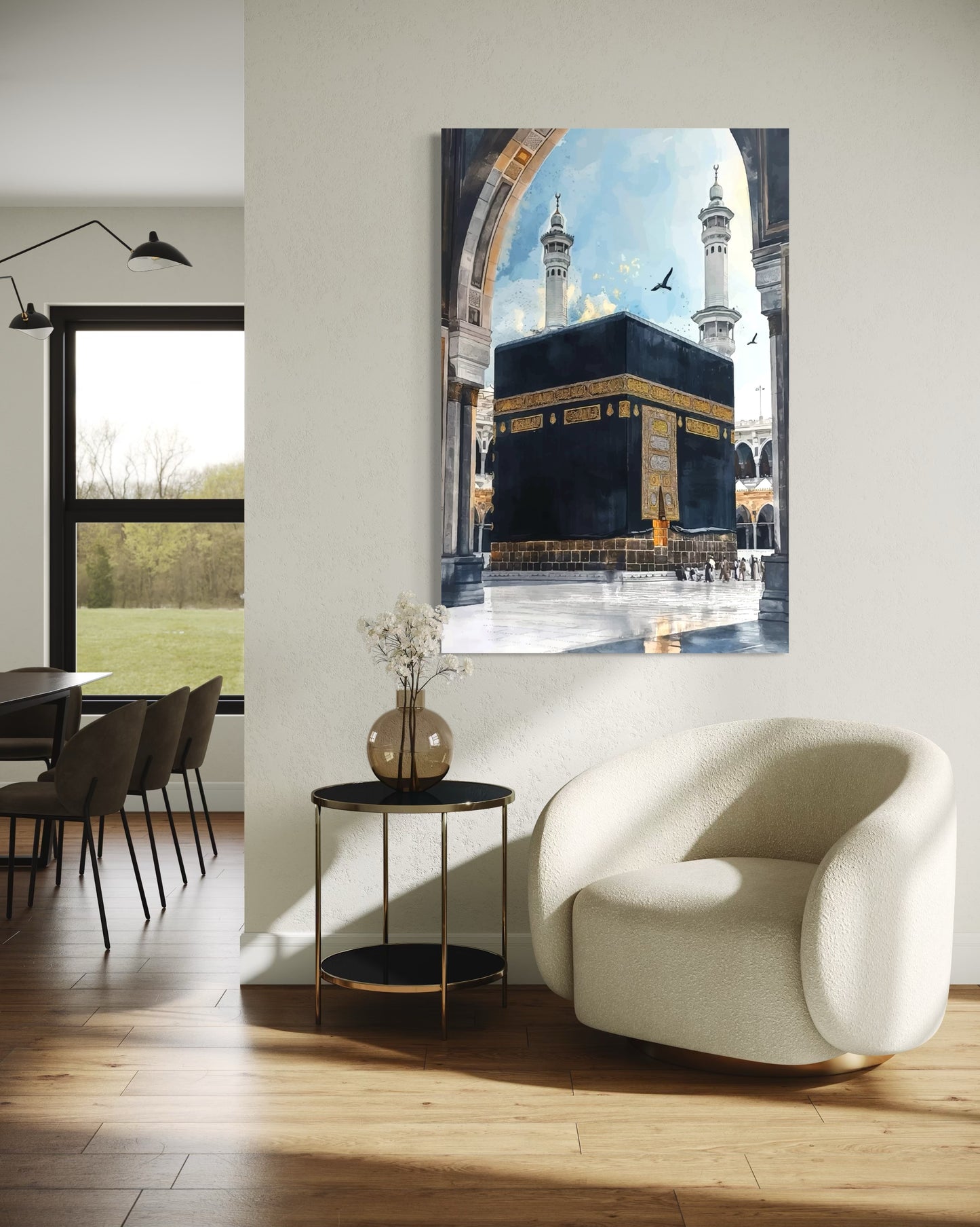 The Kaaba Canvas – Heart of Masjid al-Haram