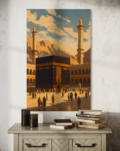 Kaaba Canvas – Masjid al-Haram, Makkah