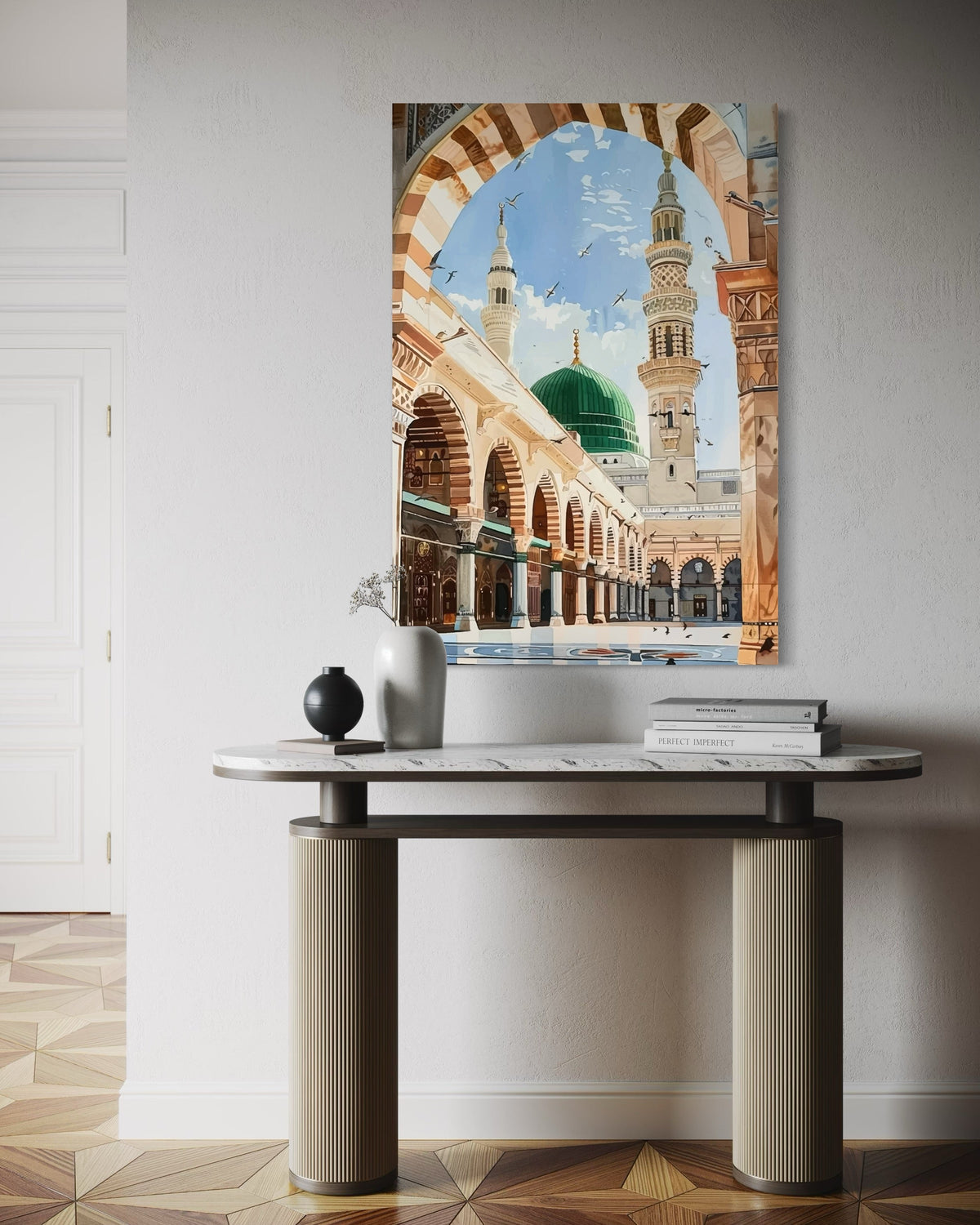 Masjid an-Nabawi Canvas - Prophet's Mosque