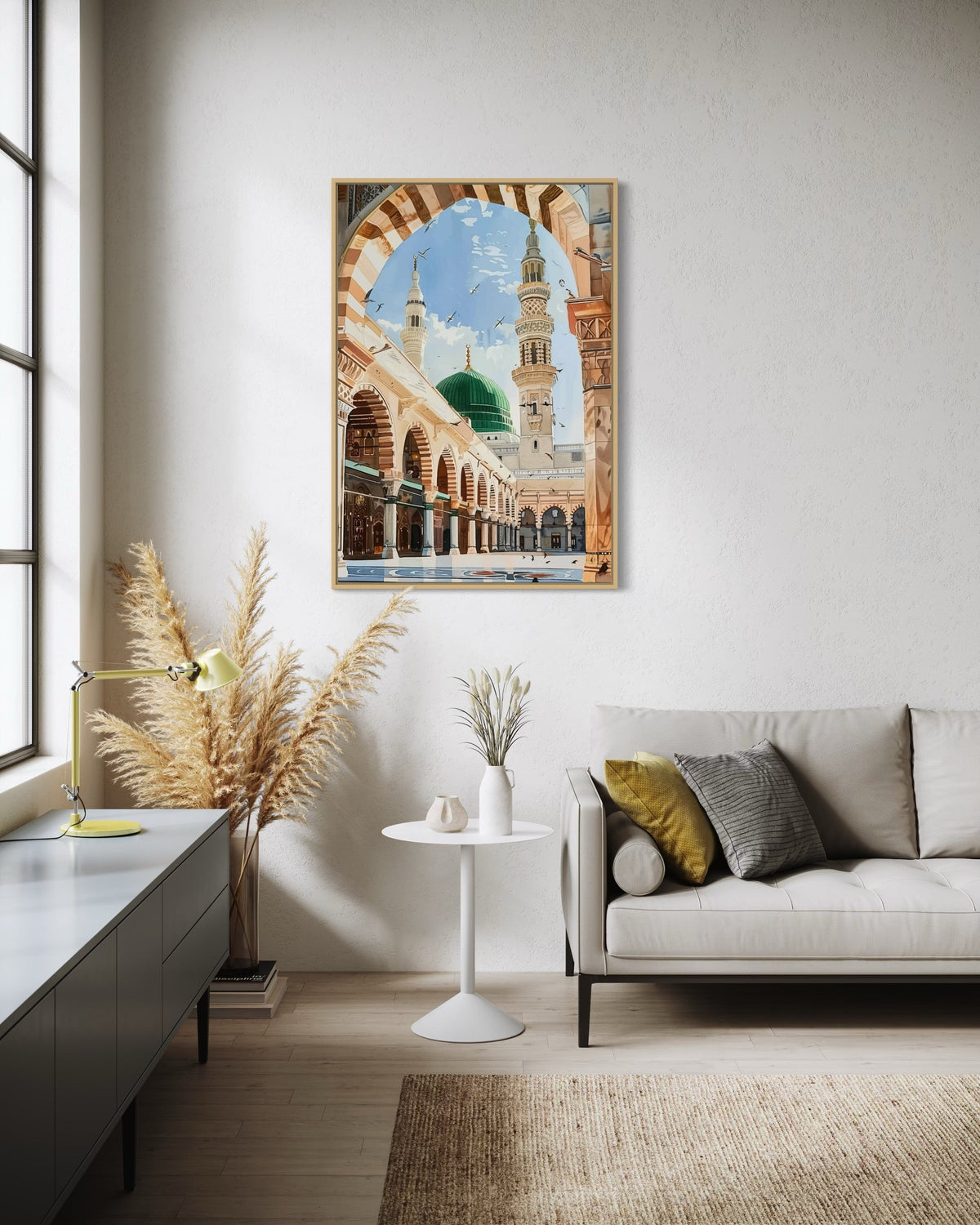 Masjid an-Nabawi Canvas - Prophet's Mosque