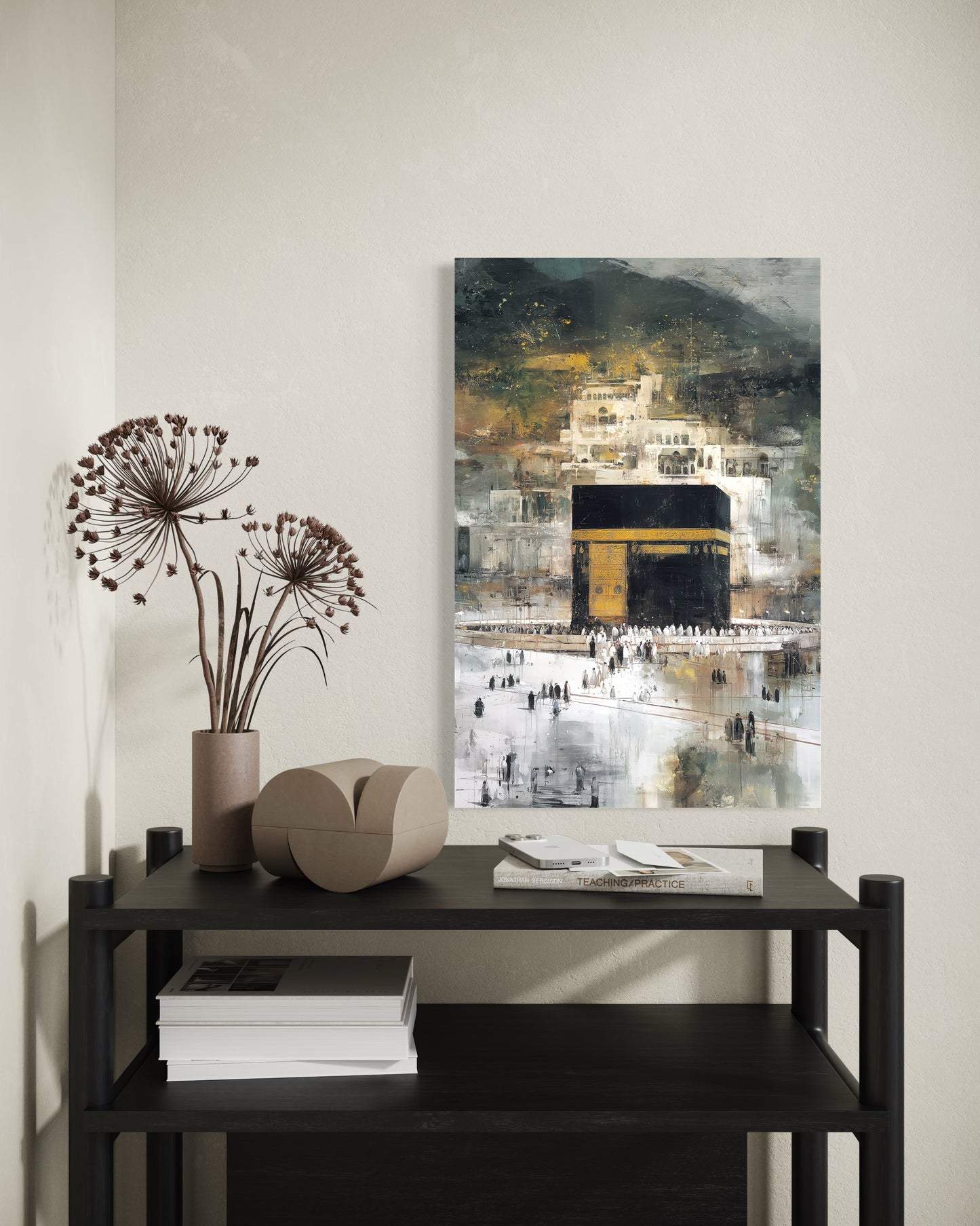 Majesty Of Makkah - Abstract Canvas