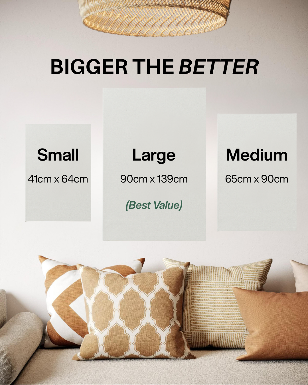 Muhammad - Golden Marble Calligraphy Canvas 